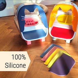 Silicone mat for SureFeed® automatic pet feeder | flexible | food-safe | dishwasher and microwave safe