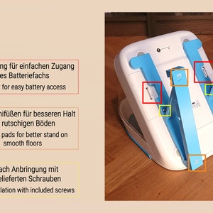 Verstellbarer Ständer für SureFeed® Futterautomat verschiedene Winkel und Höhen 3D Druck personalisiert Bild 6