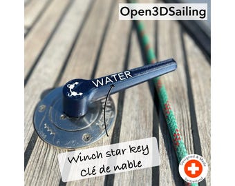 Open3DSailing - Deck Filler Handle / Winch Star Key