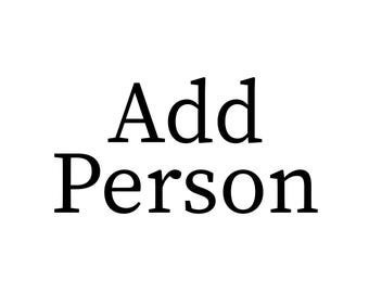 add person