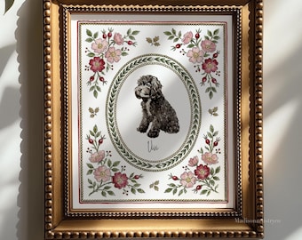 Mini Custom Watercolor Pet Portrait,Dog Portraits from Photos,Dog Portraits From Photos,Pet Painting,Custom Tiny Paintings,Miniature