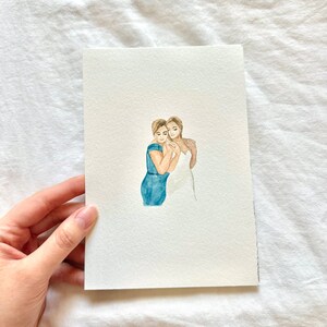 Custom Watercolor Portrait, Family Portrait, Custom Portrait From Photo, Portraits From Photos, Personalized Gifts, Mother&#39;s Day Gift