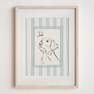 Mini Custom Drawing Pet Portrait, Dog Portraits from Photos ,Dog Portraits From Photos, Pet Sketch Custom Hand Painted Pet Memorial drawing