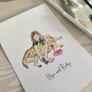 Retrato de acuarela personalizado, retrato familiar, retrato personalizado de una foto, retratos de bebé de fotos, regalos personalizados, regalo del Día de la Madre