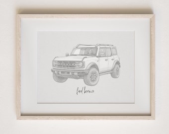 Car sketch From Photo, Car Paintings, Car Drawing from Photo, Custom drawing, Personalized Gift for Boyfriend, Gift for Him Gift for Dad