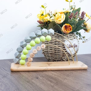 Presente de nome personalizado - Presentes de 1º aniversário - Presentes para bebês - Brinquedos personalizados para crianças - Presentes de chá de bebê - Brinquedos educativos - Brinquedos sensoriais