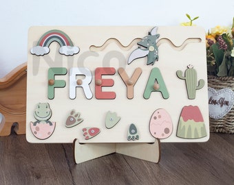 Personalisiertes Baby Namen Geschenk - Benutzerdefinierte Name Kinderzimmer Dekor - Baby Geburtstag Geschenk - Baby Junge Geschenk - Baby Mädchen Geschenk -