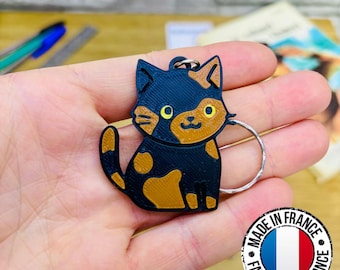 Llavero de gato carey | Gatos | Idea de regalo