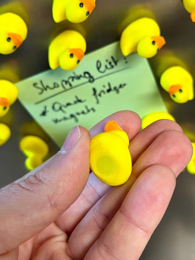 Imanes de pato para nevera | De 5 a 25 mini imanes de animales | Idea de regalo imagen 5