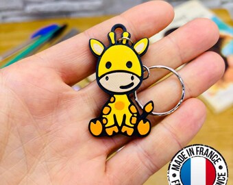 Giraffe Keychain | Safari Animals | Gift Idea