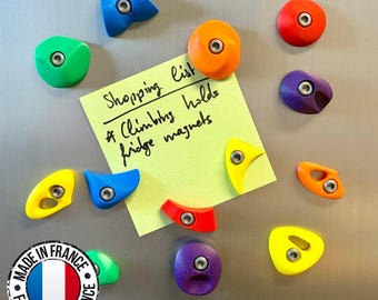 Climbing holds fridge magnets | Climber magnets | Gift idea