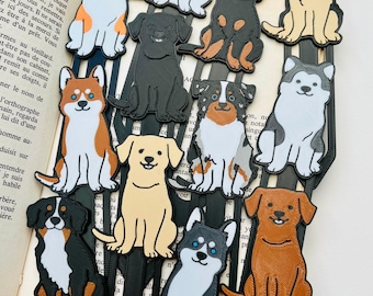 Dog bookmarks | Large dogs collection | Gift idea