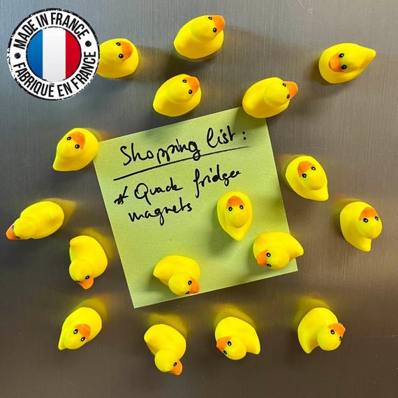 Aimants de réfrigérateur Canards | 5 à 25 mini aimants animaux | Idée cadeau