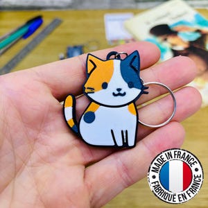 Calico cat keychain | Cats | Gift idea
