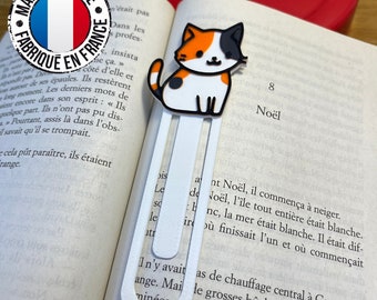 Calico cat bookmark | Cute Cats Collection | Different models | Gift idea | 3D printing