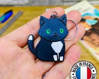 Tuxedo Cat Keychain | Cats | Gift Idea