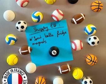 Sports Balls fridge magnets | Gift idea