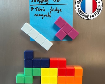 Tetris | Aimants réfrigérateur du jeu vidéo | Prix dégressifs | Impression 3D