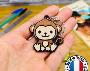 Monkey Keychain | Safari Animals | Gift Idea