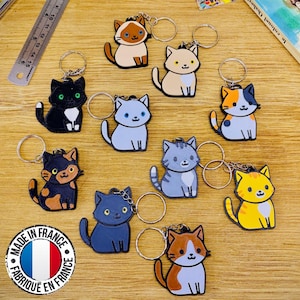 Portachiavi a forma di gatto | Idea regalo a forma di gatto