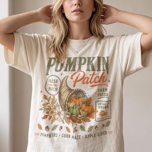 Retro-Kürbis-Shirt, trendiges Herbst-Sublimationsdesign, Vintage-Herbstdesign, Used-Look-Herbst-T-Shirt, frisches Kürbis-Shirt vom Bauernhof
