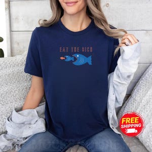 Eat the Rich Shirt Comfort Tee Democrat Gift Tax the Rich Protest Top Bernie AOC Fans Anti Tramp T-shirt