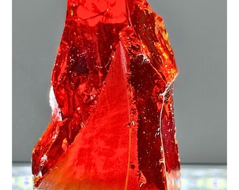 Roher roher Rubin in Blutroter Farbe mit AAA-Qualitäts-Rohrubin-Uncut-Rot-Rubin (410 Ct.) für Geschenk !!