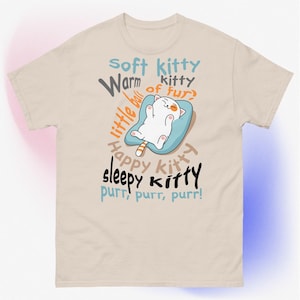 Sleepy kitty t-shirt