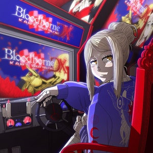 Bloodborne Arcade DX (The Doll) Print | Anime Art Print