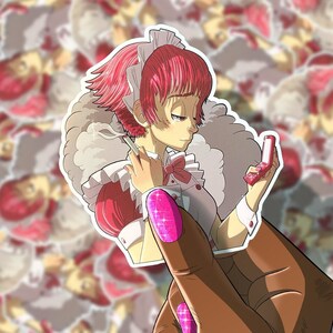 Akihabara Anime Maid Girl | Anime Waifu Sticker