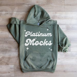 18500 Military Green Mockup Gildan 18500 Mockup Hoodie Sweatshirt Mockup  g18500 Mockup g185 Military Green Flat Lay Mockup Wood Background