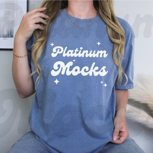 1717 Blue Jean Mockup || Comfort Colors C1717 Mock up Blue Jean 1717 Mockup c1717 Model Mockup cc1717 Oversized Boho Comfort Colors Mocks