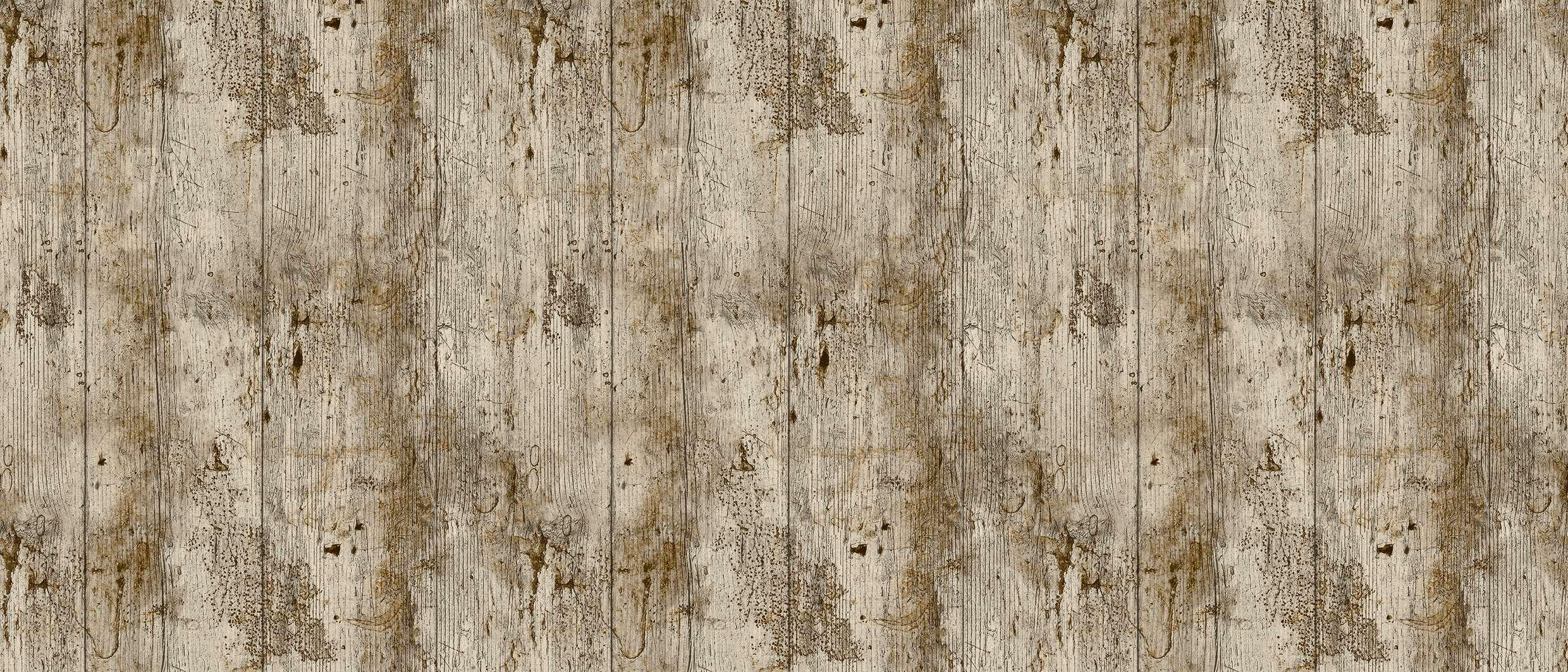 Brown Oak Wooden PVC Vinyl Wipe Clean Tablecloth - Wipe Clean Waterproof PVC Vinyl Tablecloth - Indoor and Outdoor Tablecloth
