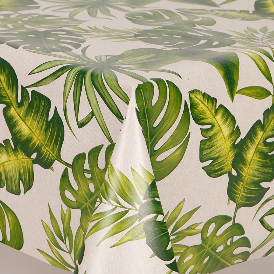 Oval Busy Bee Meadow Wipe Clean PVC Vinyl Tablecloth 250cm X 140cm