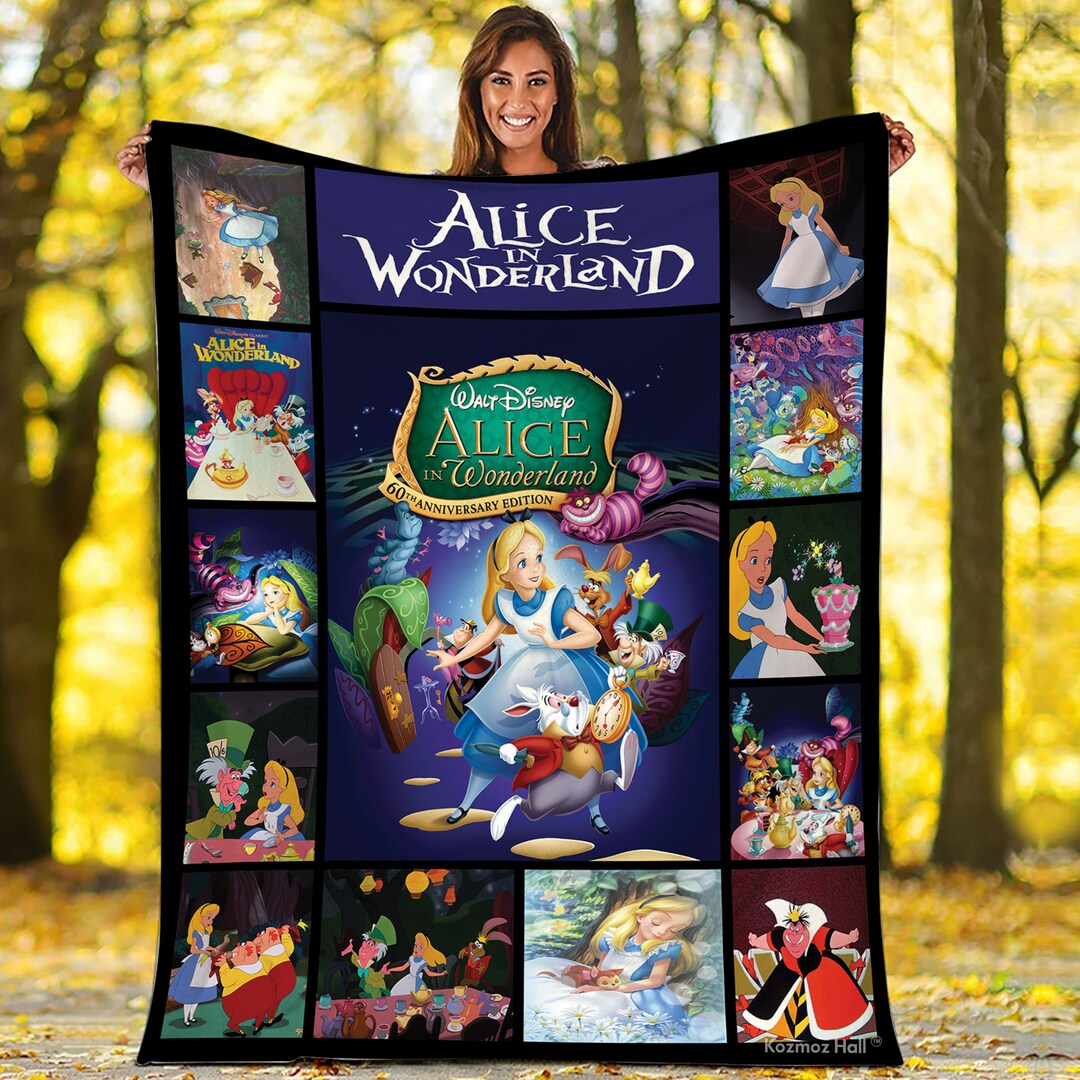 Wonderland Alice Lap Blankie