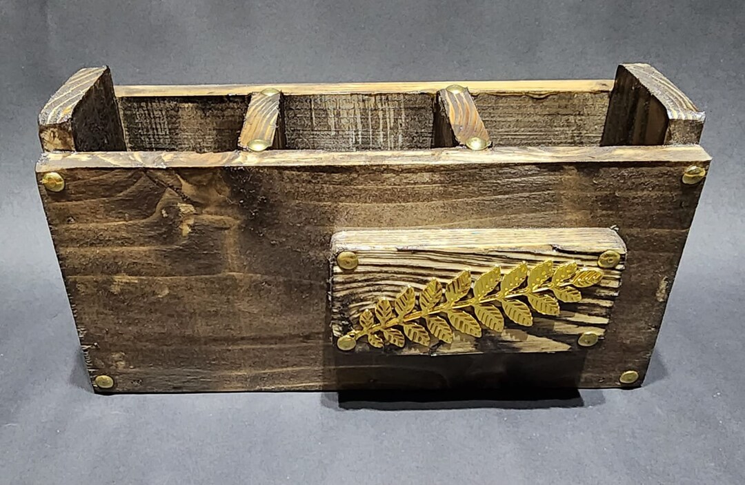 Custom Solidwood Cutlery/multipurpose Holder Etsy