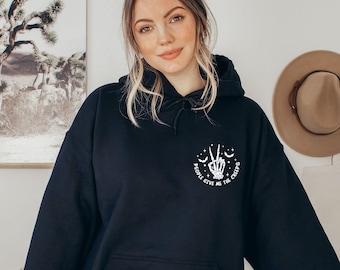 Skeleton Hand Halloween Hoodie: Spooky Season Gift