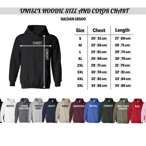 a black hoodie size guide for men and women