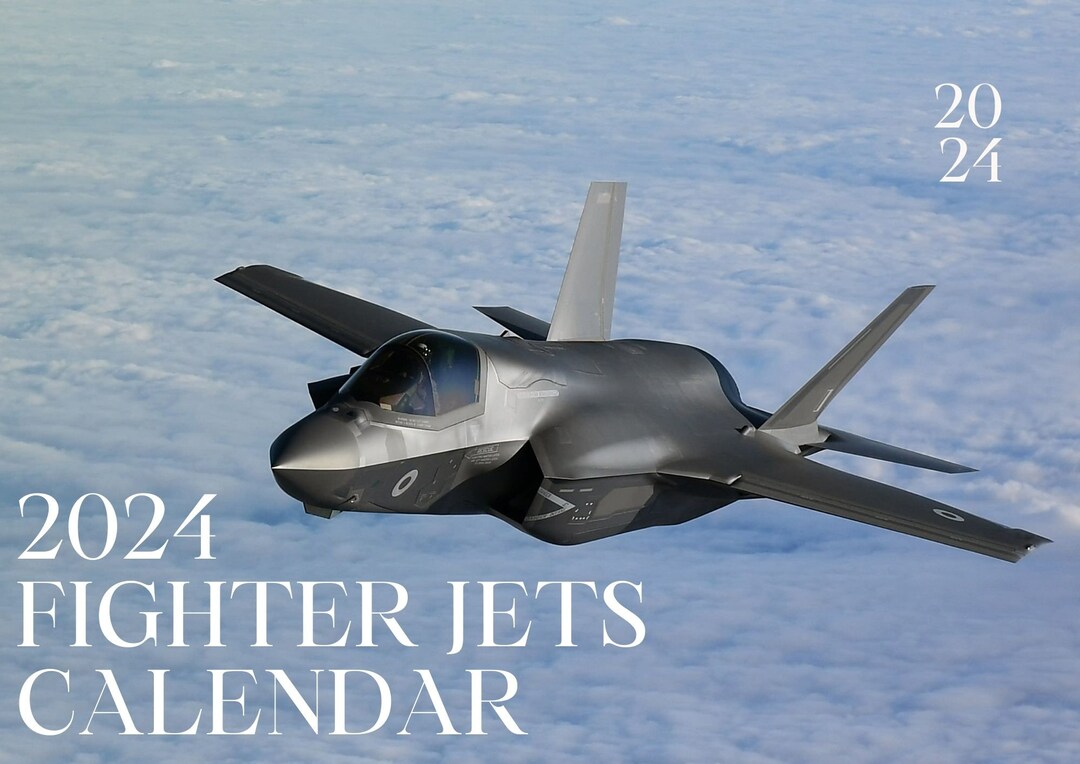 2024 Fighter Jets Calendar, 2024 Fighter Jets Calendar, 26 Page