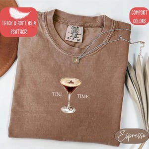 Espresso Martini Social Club Shirt: Tini Time Cocktail Tee