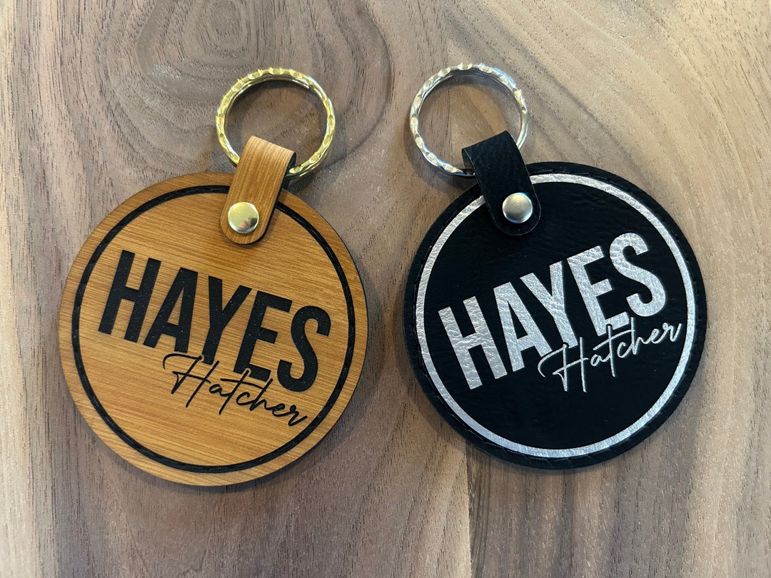 Diaper Bag Name Tag Backpack Name Tag Custom Name Keychain Etsy