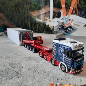 EnVentus-inspirerad motorgondelslast i skala 1:50. 3D-utskriven.