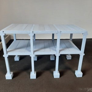 1:50 Scale Precast Structure Type C 2 Story. 3D Printed