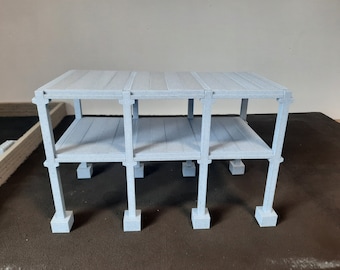 1:50 Scale Precast Structure Type C 2 Story. 3D Printed