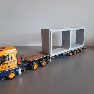 1:50 Scale Twin Culvert. 3D Printed.