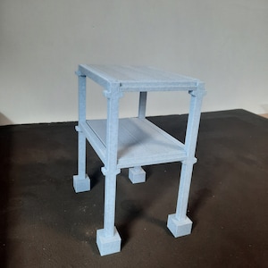 1:50 Scale Precast Structure Type A 2 Story. 3D Printed