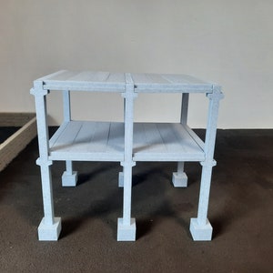 1:50 Scale Precast Structure Type B 2 Story. 3D Printed