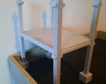 1:50 Scale Precast Structure Type A. 3D Printed