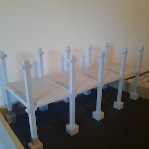 1:50 Scale Precast Structure Type D. 3D Printed
