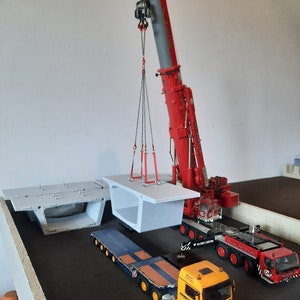 1:50 Scale Bridge Box Section. 3D Printed.